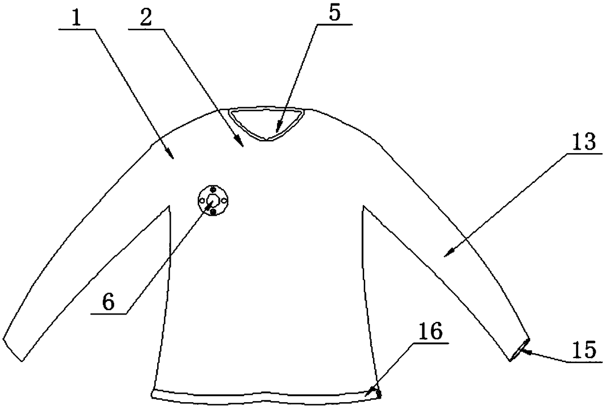 Undergarment with sleep quality recording function, and use method thereof