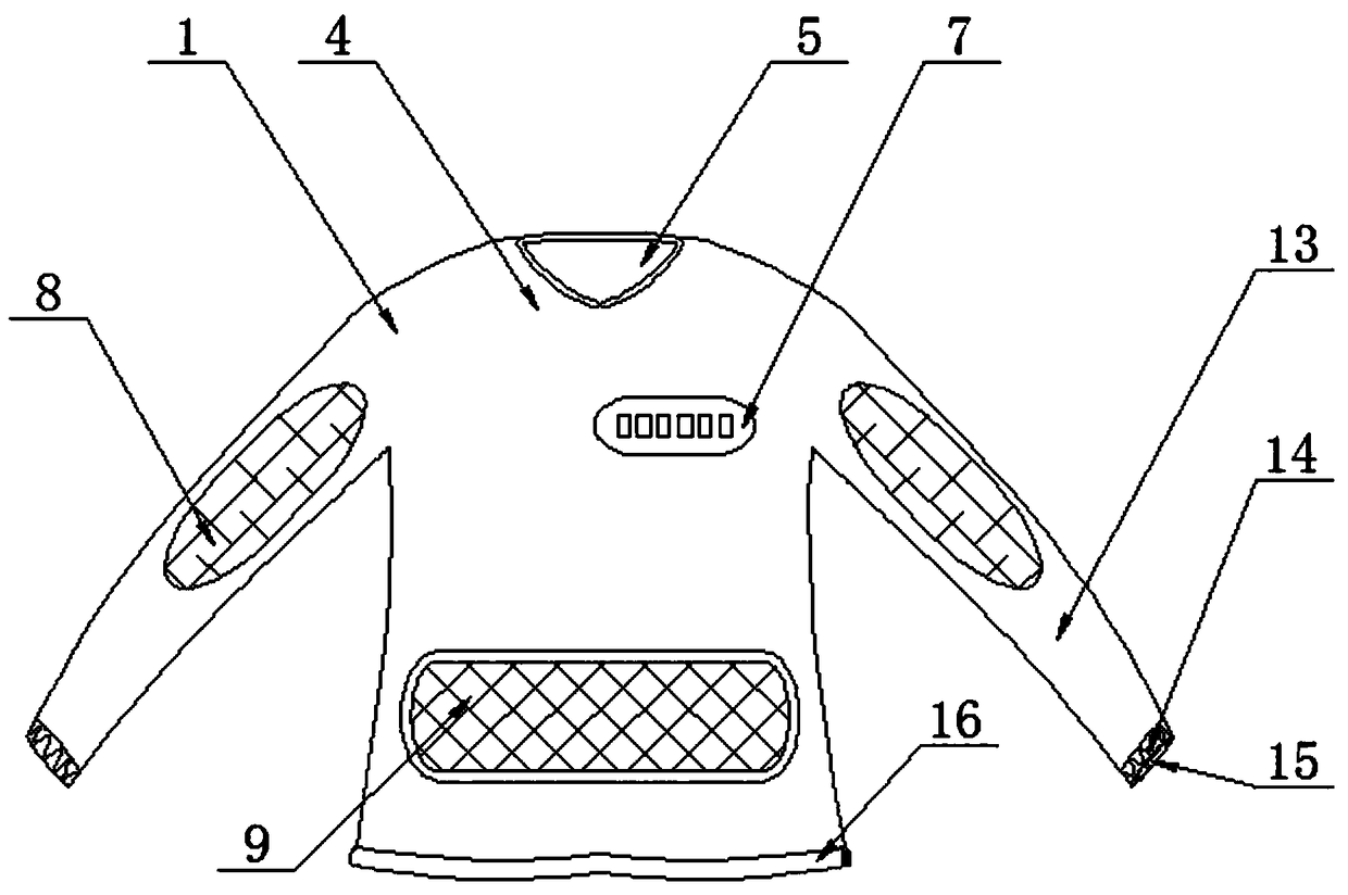 Undergarment with sleep quality recording function, and use method thereof