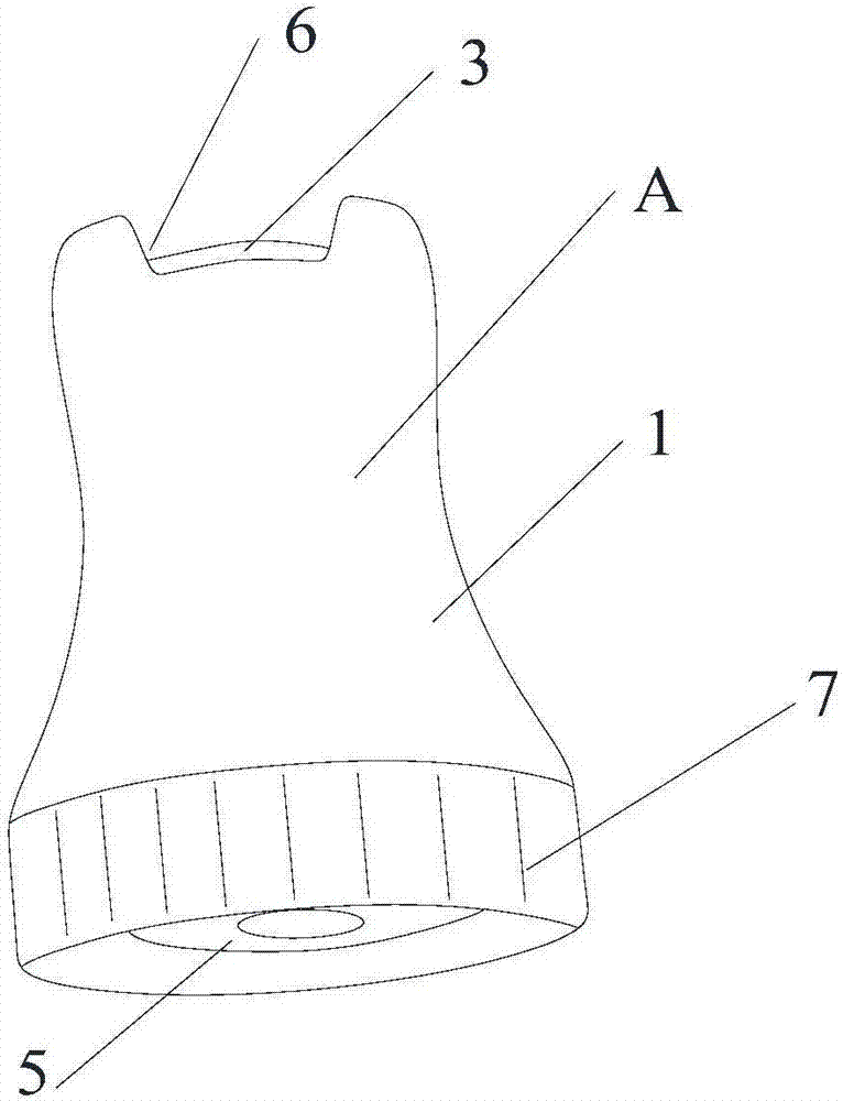 Bottle cap with automatic discharging function and healthcare bottle