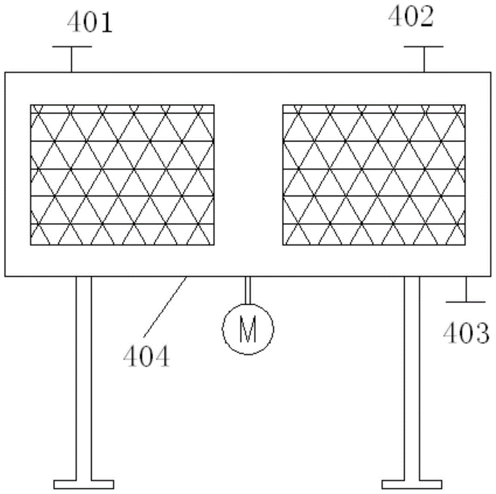 A device and method for treating chemical wastewater