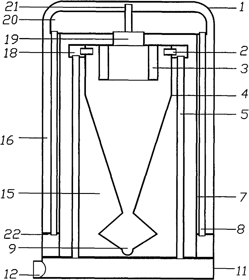 Heat-exchange dedusting device