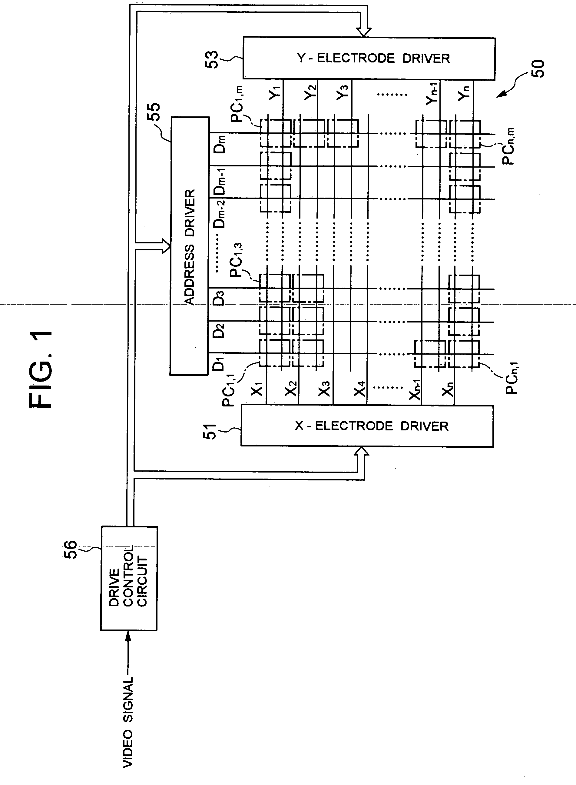 Plasma display device and method for driving a plasma display panel