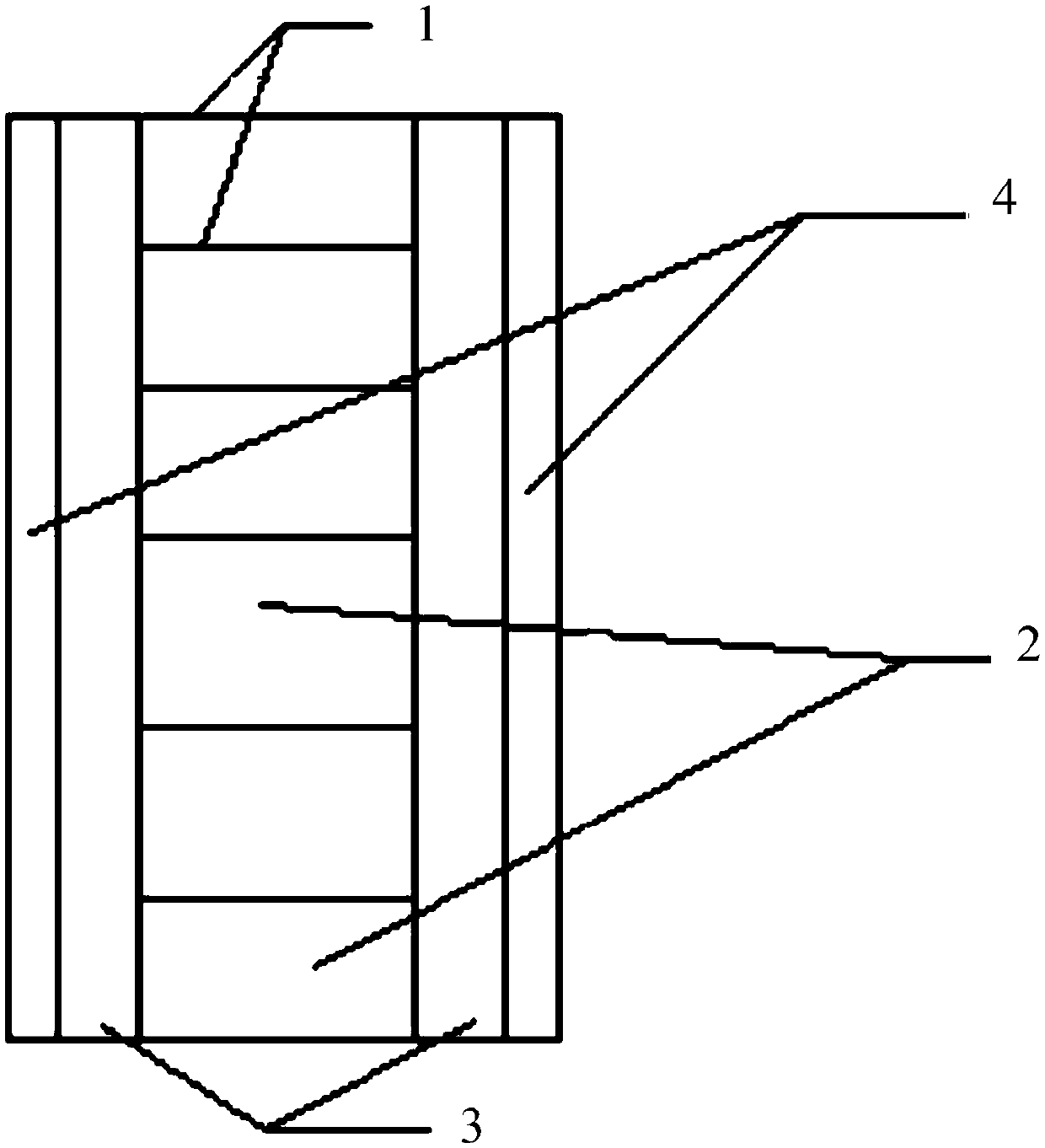 High-performance fireproof plate and preparation method thereof