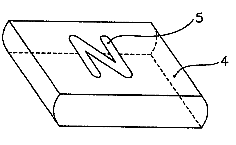 Method for marking ingestible compressible objects in a package