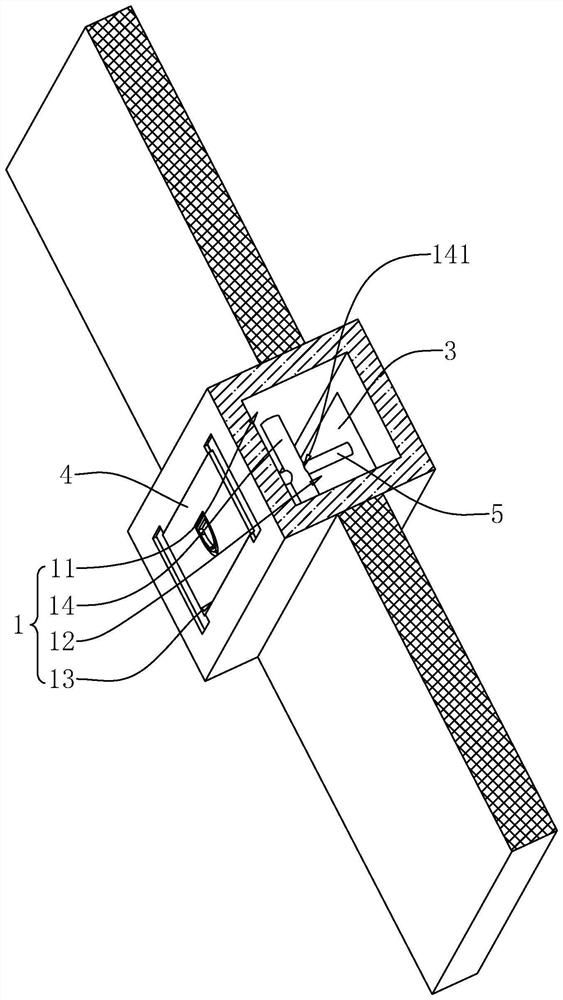 Fabricated curtain wall natural ventilation energy-saving system