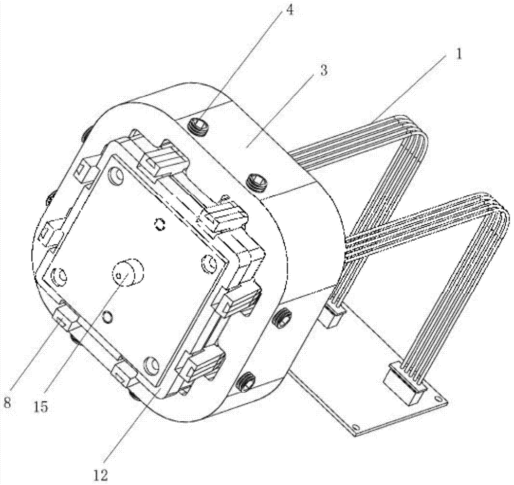 Magnetism isolating structure of assembling manipulator of automatic magnet assembling machine