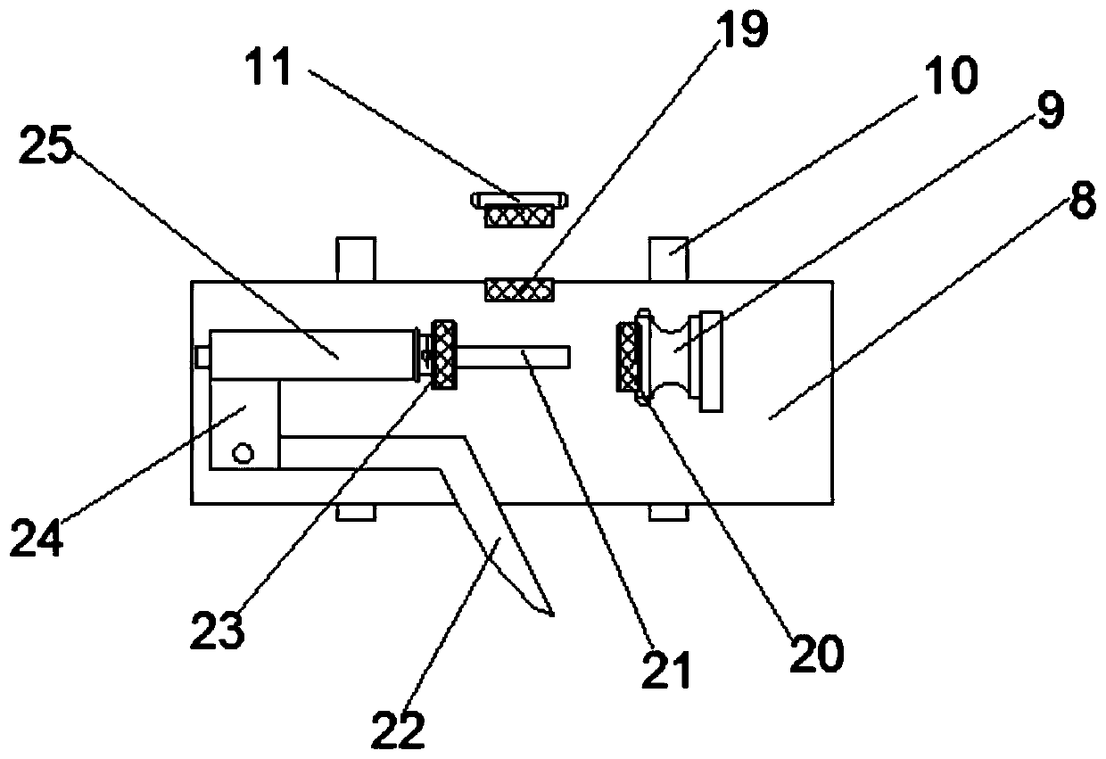 Oblique photogrammetric camera carrying device for unmanned aerial vehicle