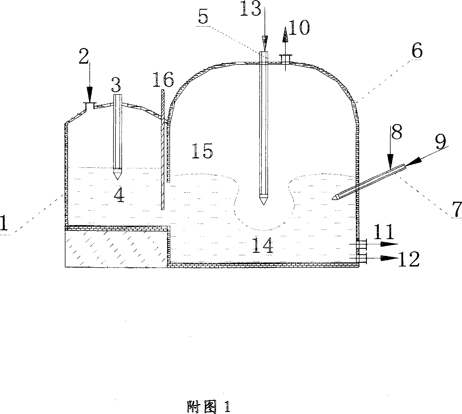 Method for direct production of phosphorus pentoxide with phosphorus ore