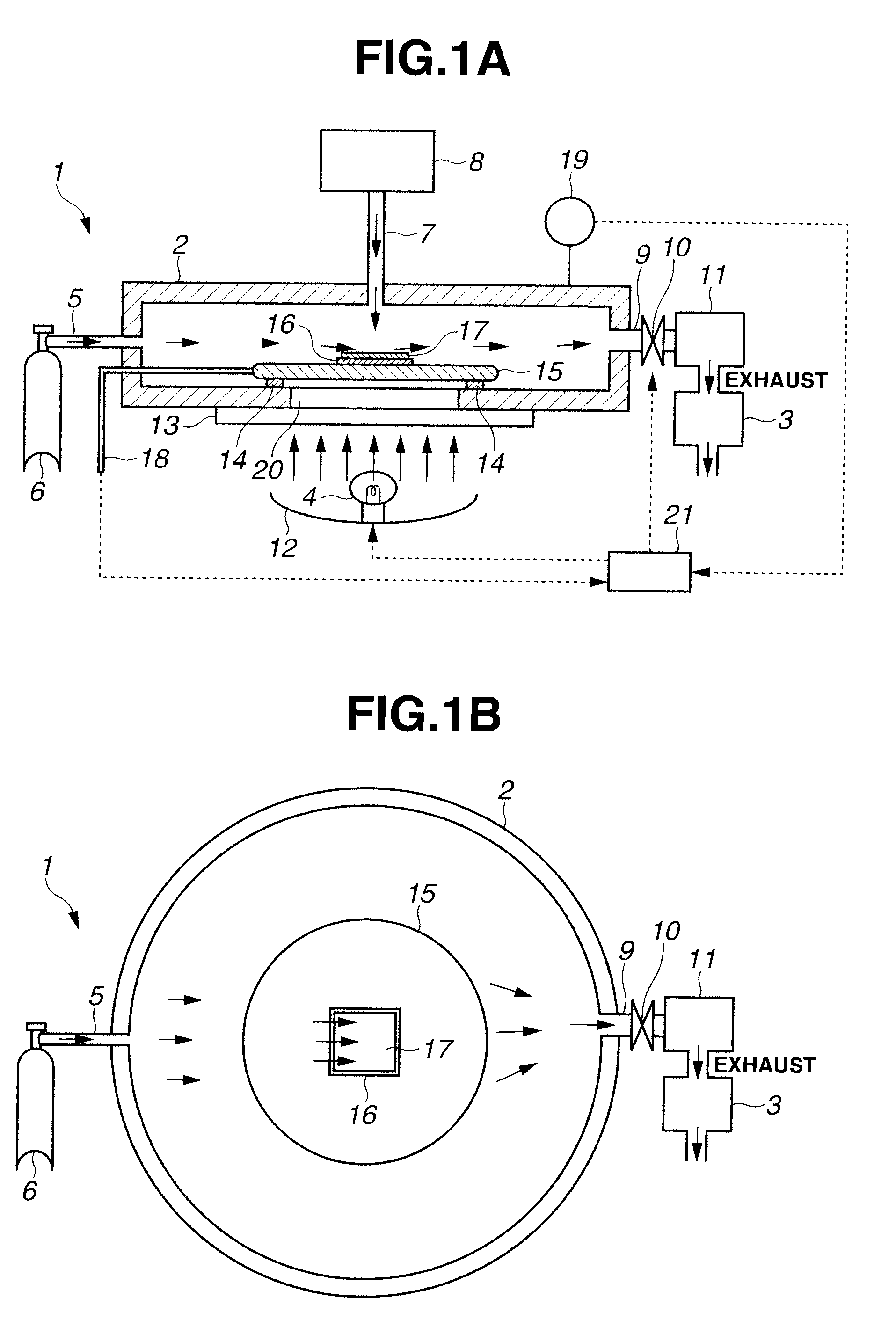 Method of removing resist and apparatus therefor
