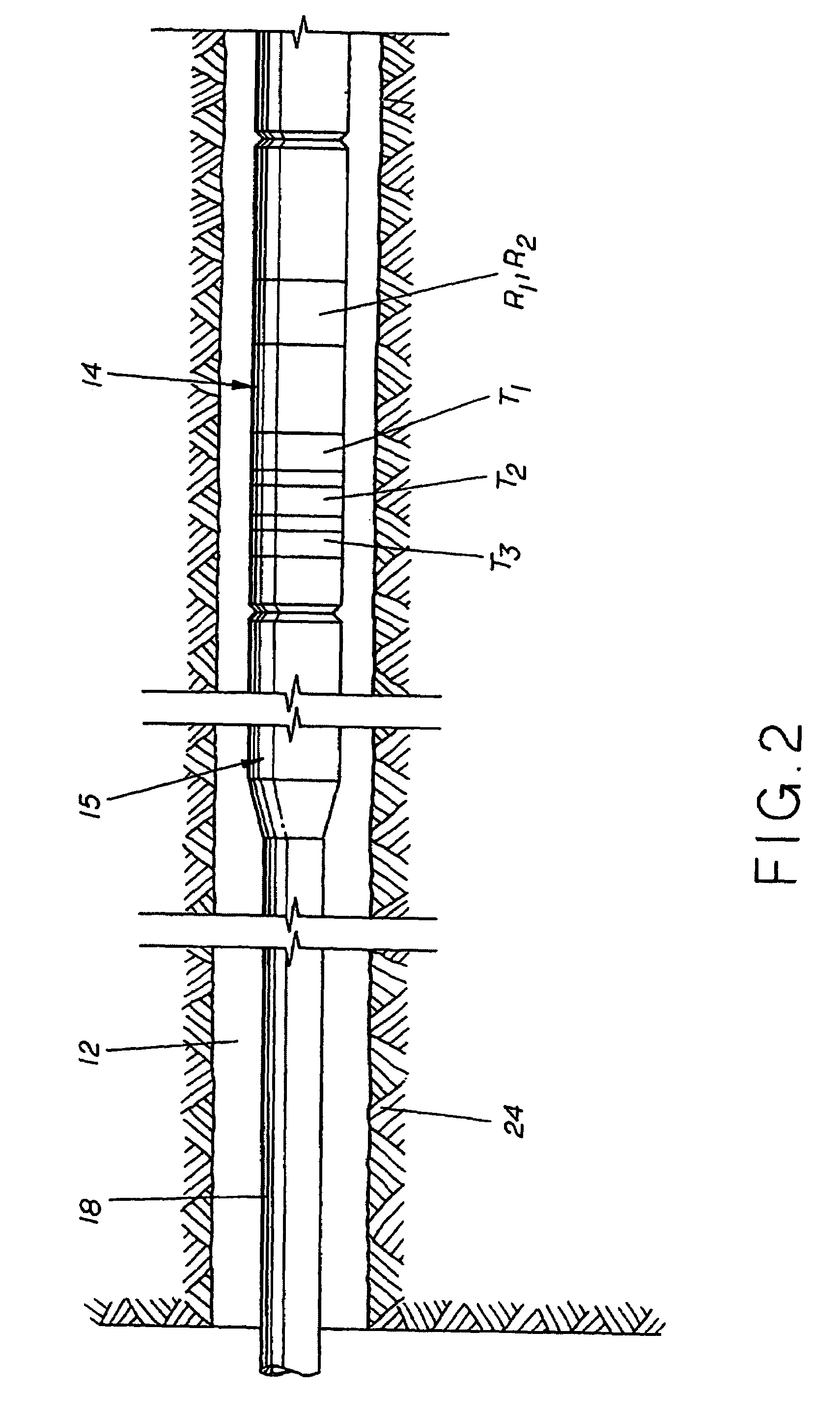 Method and apparatus for estimating distance to or from a geological target while drilling or logging
