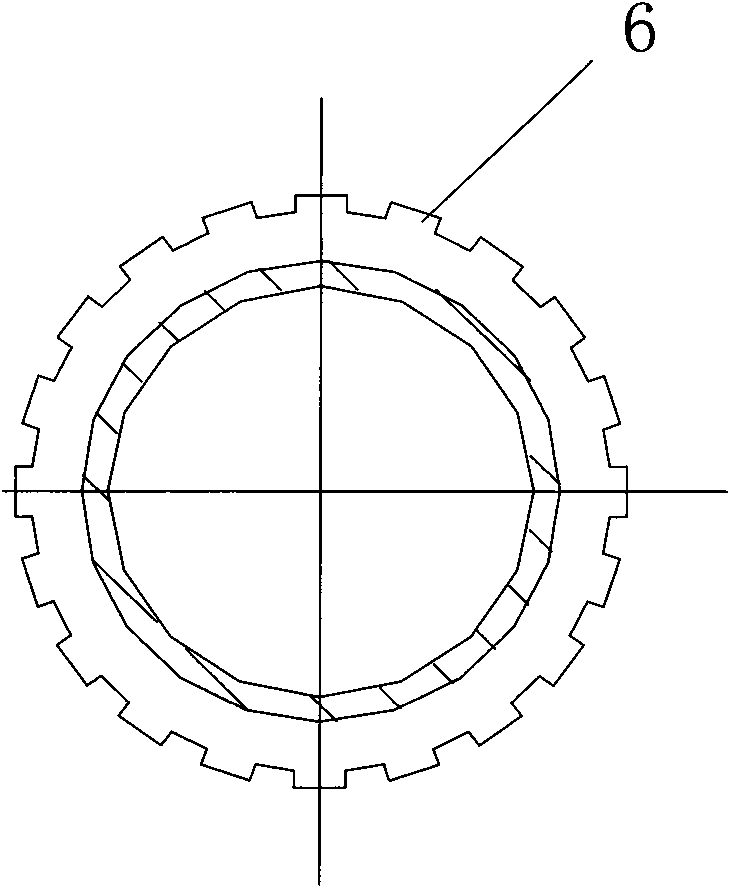 Plastic coated metal pipe joint