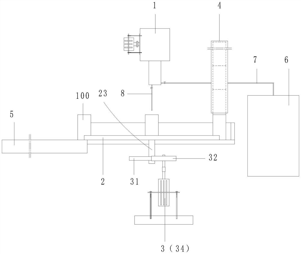 Quantitative liquid injection equipment for large-batch lithium batteries