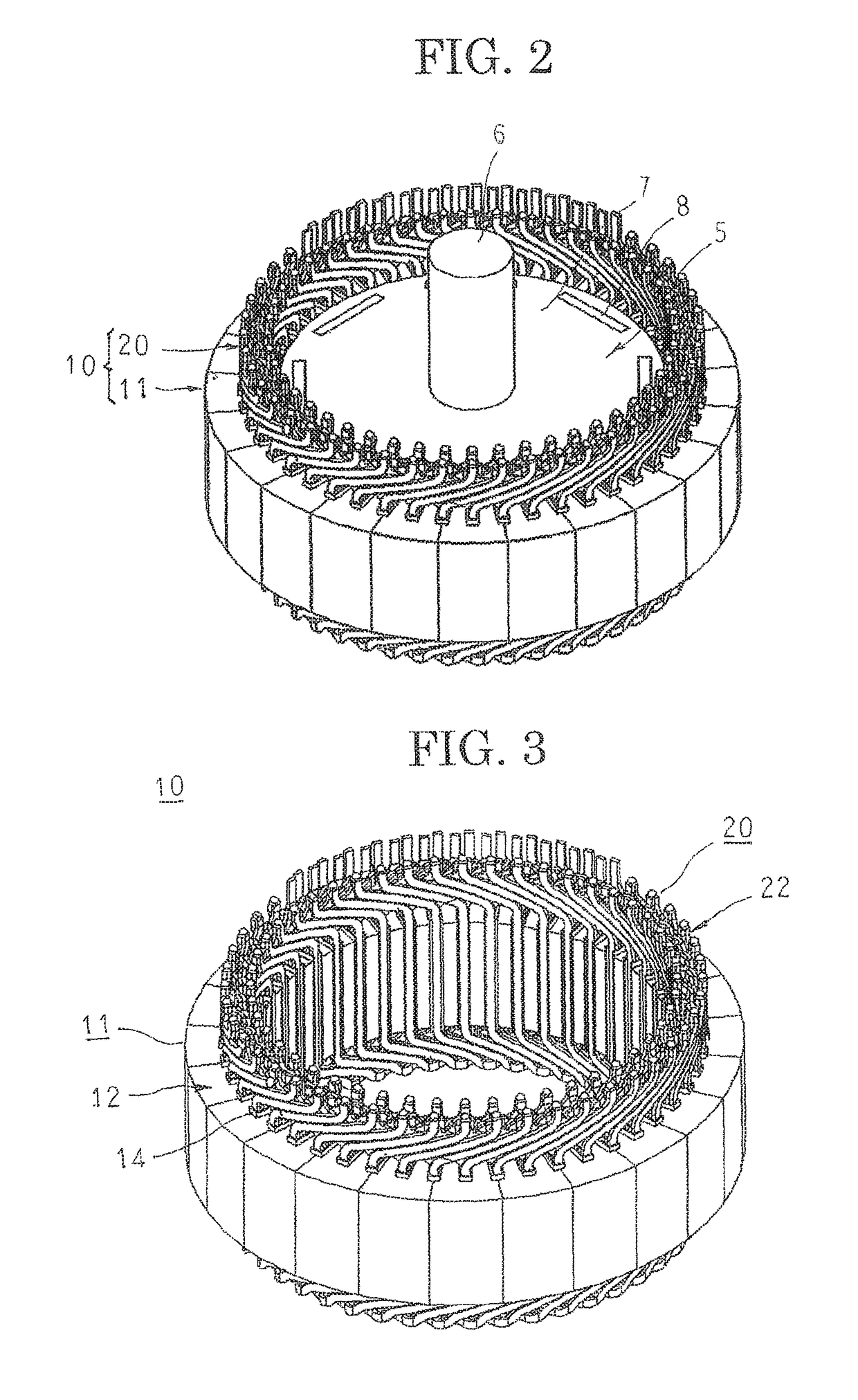 Armature for an electric machine