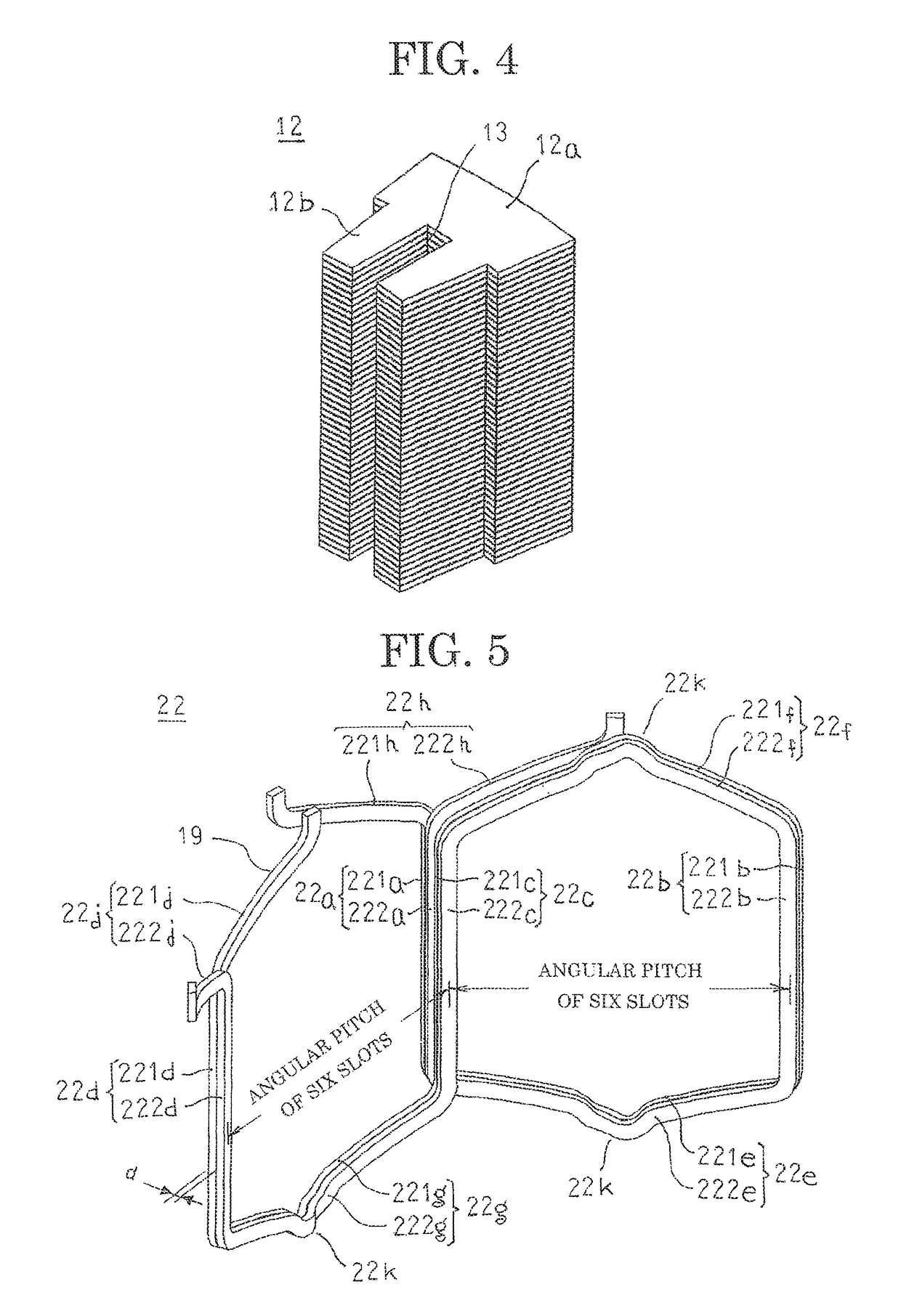 Armature for an electric machine