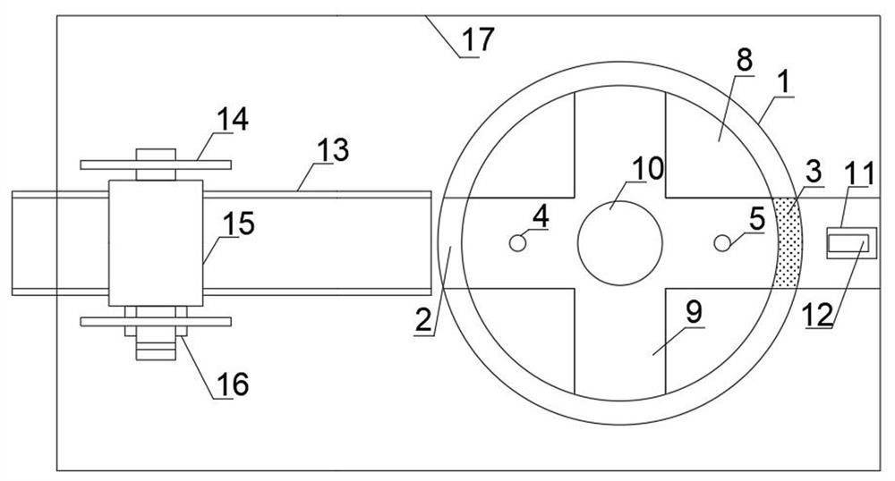 A device for conveying recycled batteries and automatically arranging them