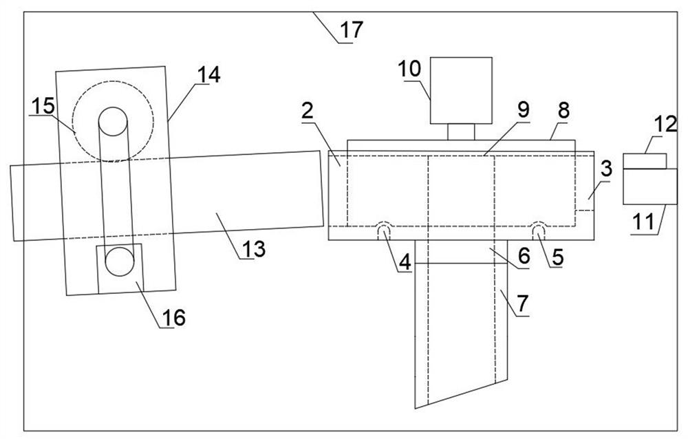 A device for conveying recycled batteries and automatically arranging them