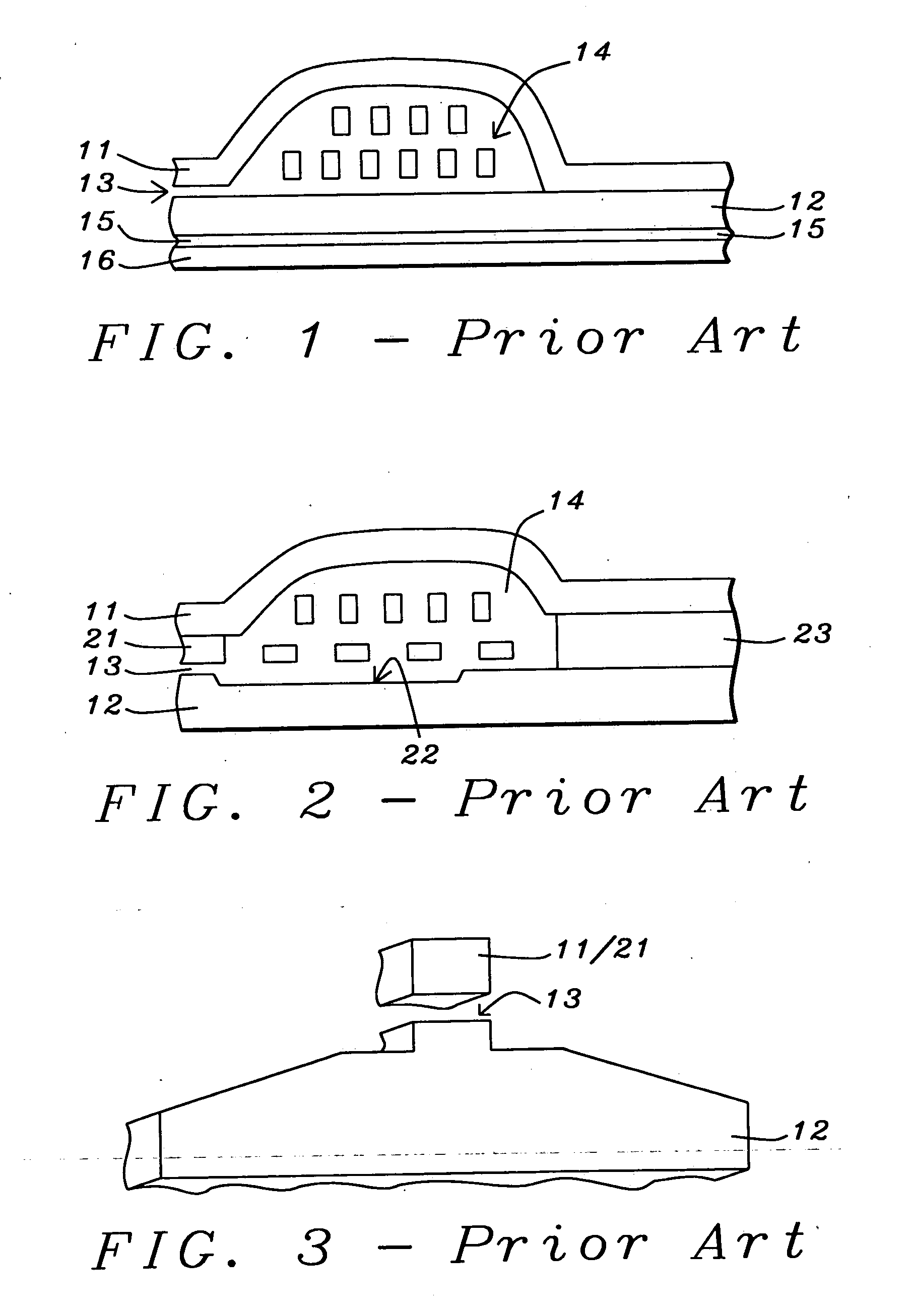 Write-head having recessed magnetic material in gap region