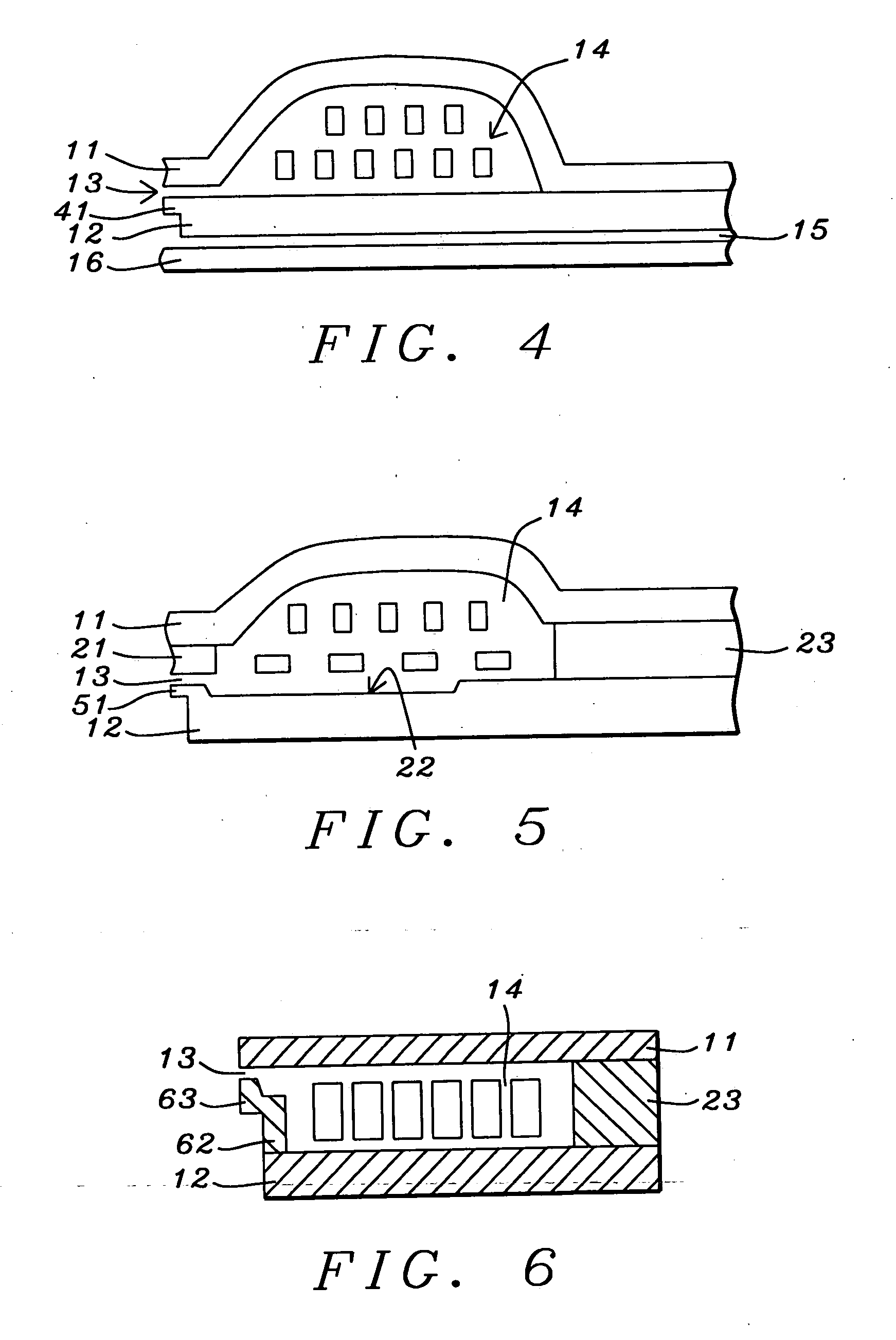 Write-head having recessed magnetic material in gap region