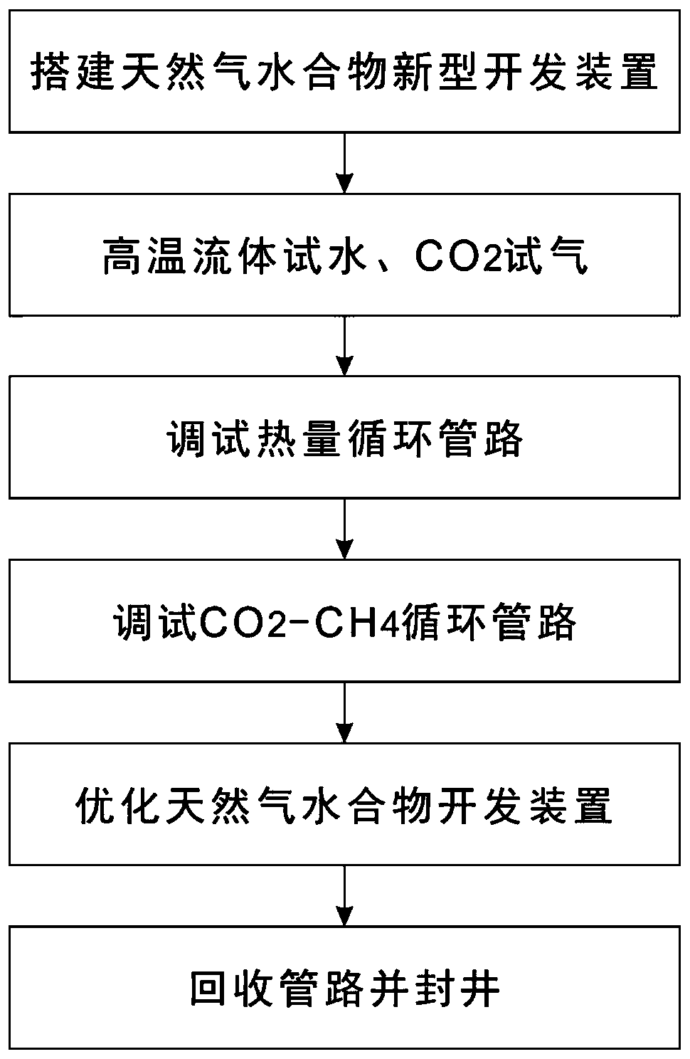 Novel development device and method for natural gas hydrate