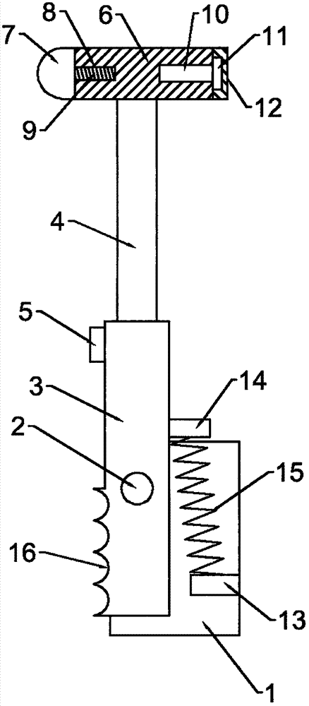 Percussion hammer for neurosurgery