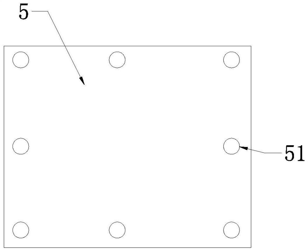 An internal installation structure of a vehicle charger and the vehicle charger