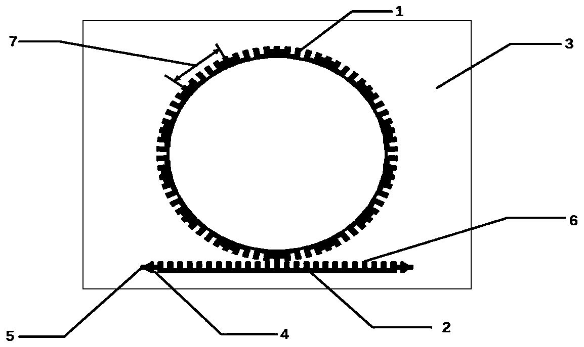 Resonant ring microwave vortex beam emitter based on artificial surface plasmon polaritons