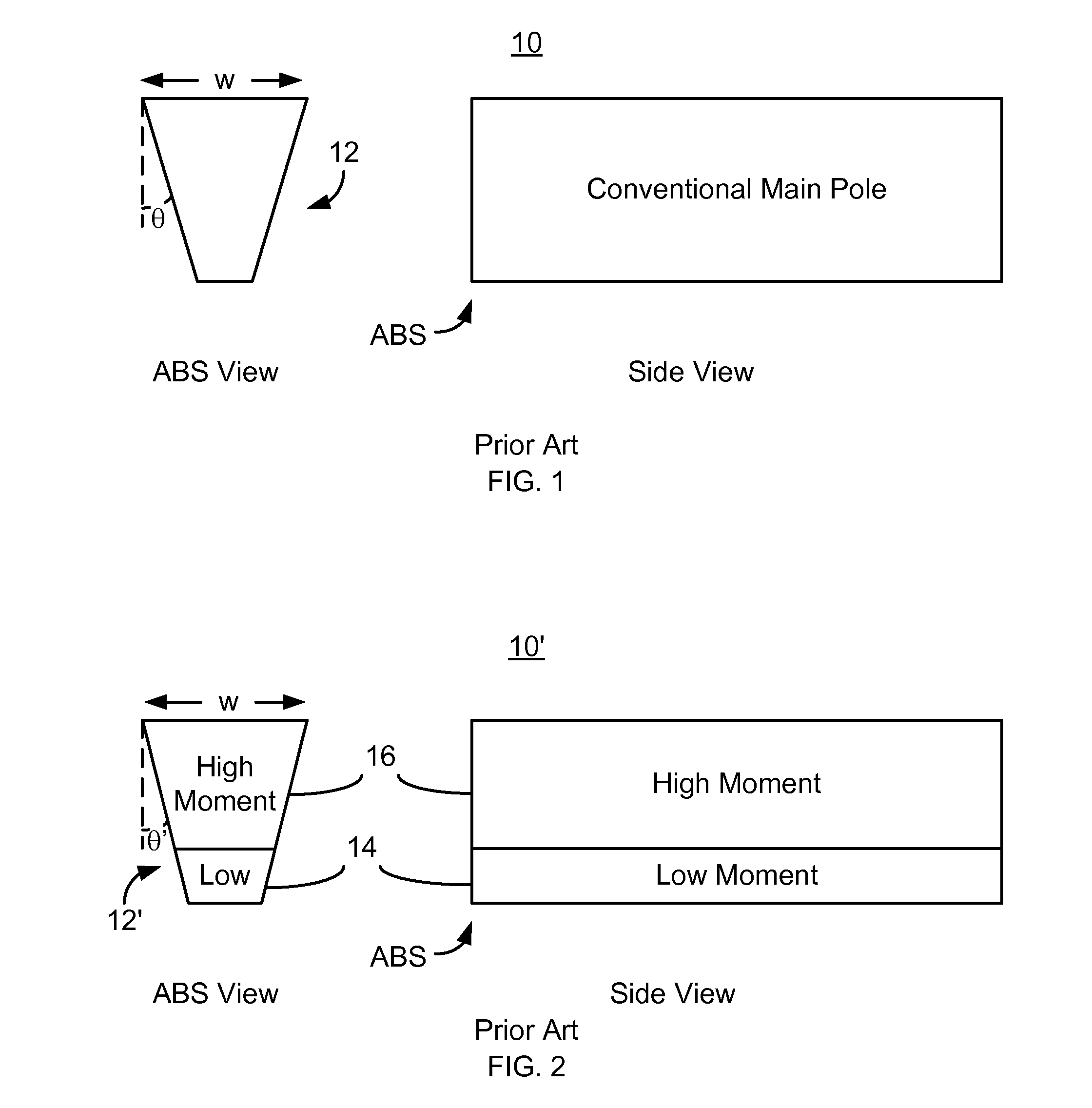 Method and system for providing a magnetic recording transducer having a hybrid moment pole