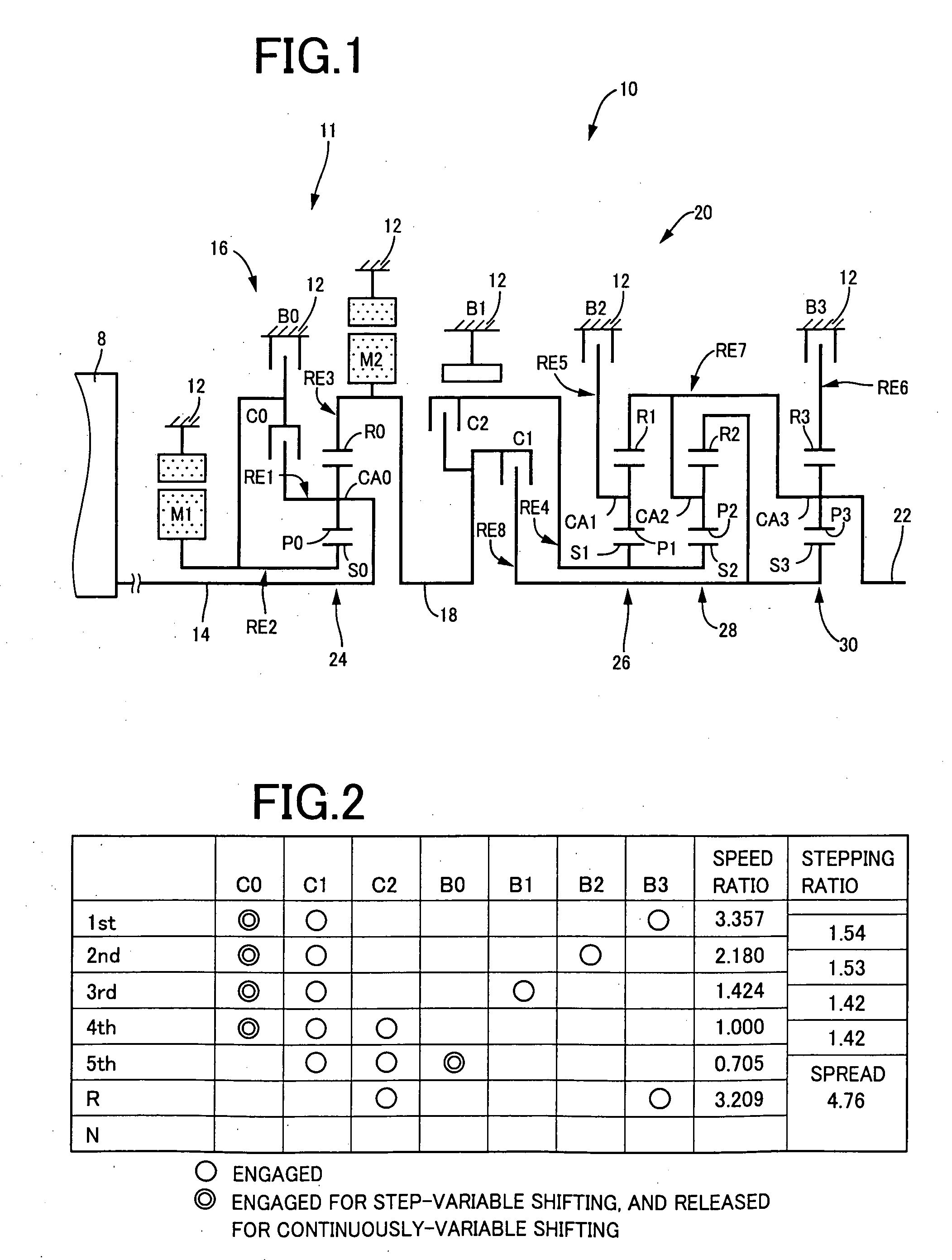 Control apparatus for hybrid vehicle drive system