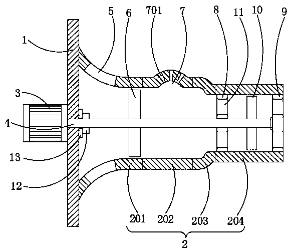 A Noise Reducing Marine Propeller