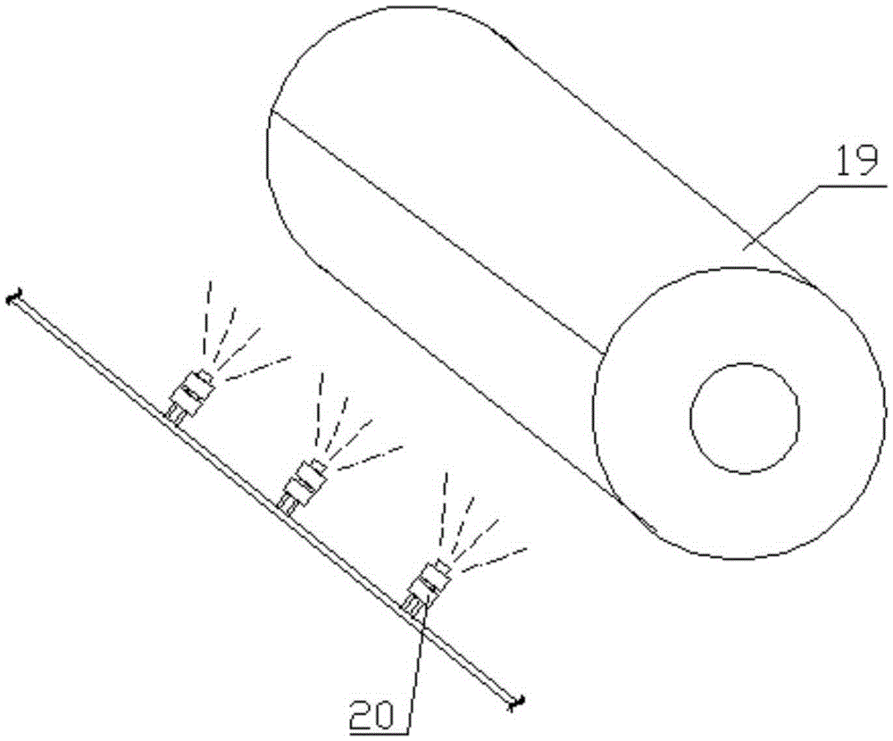 Painting method where roller coating is performed though roller and roller coating device