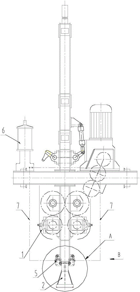 Tamping hammer friction plate sweeper