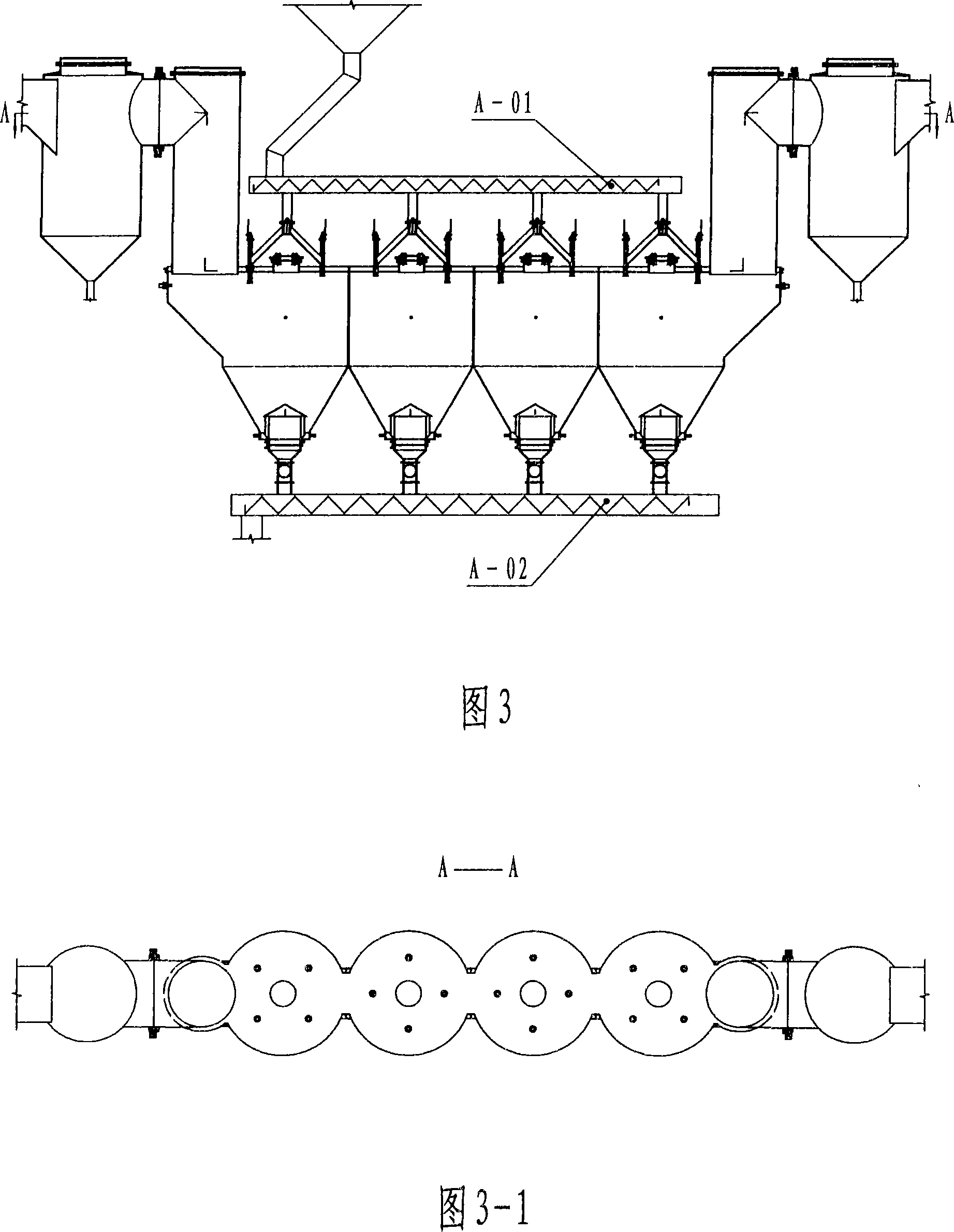 Large vacuum furnace for processing arsenic-containing gold ore or arsenic concentrate and continuous operation method thereof