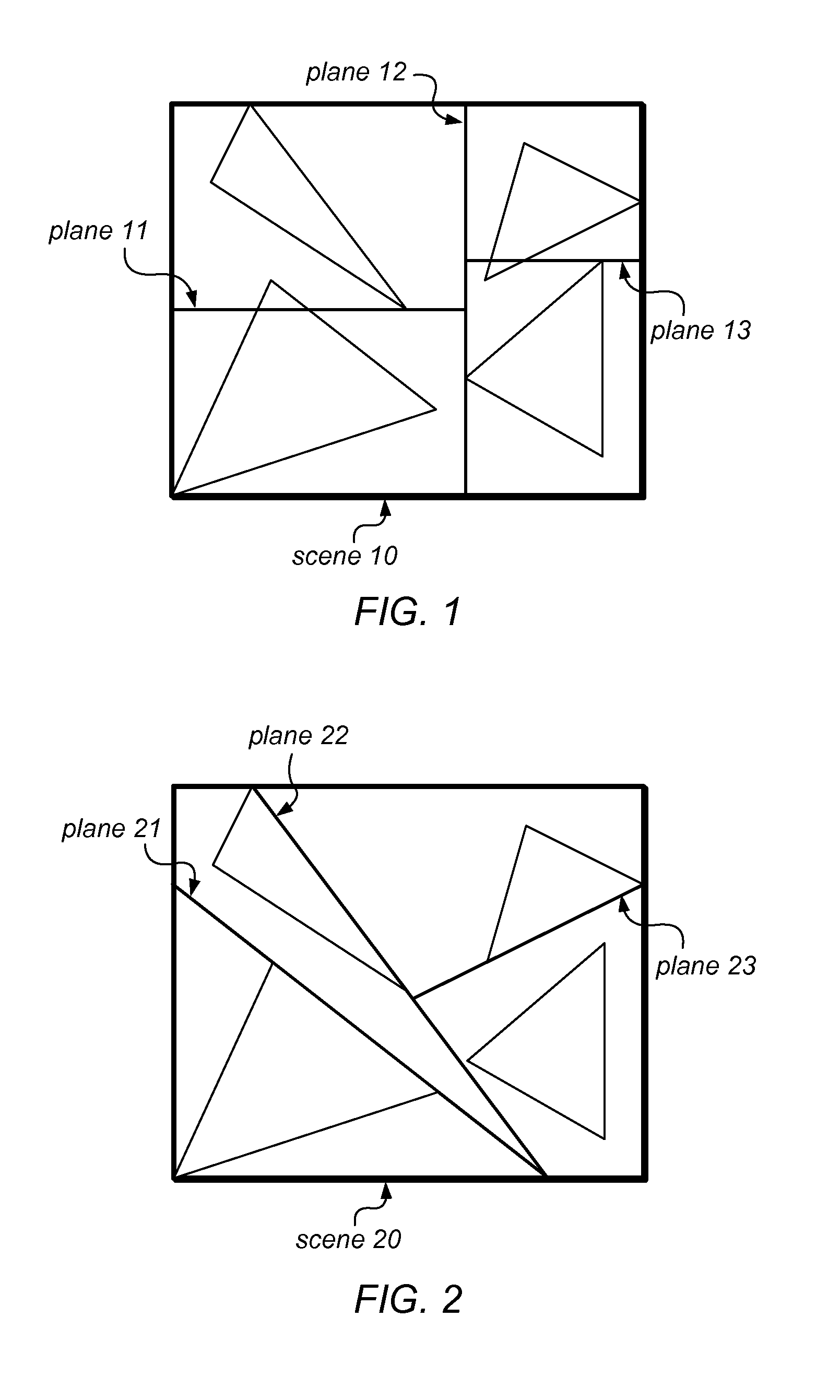 System and method for construction of data structures for ray tracing using bounding hierarchies