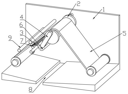 A textile fabric singeing device