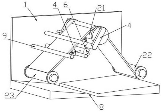 A textile fabric singeing device