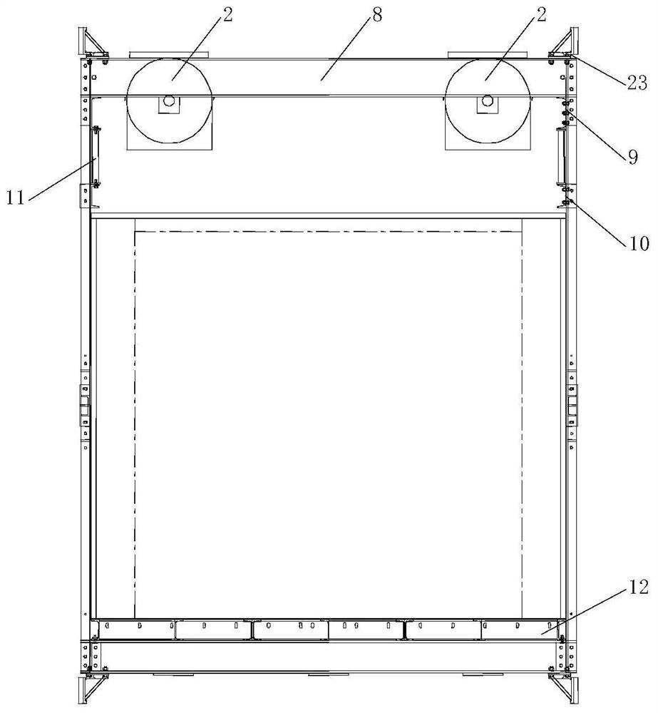 20-ton super-tonnage freight elevator