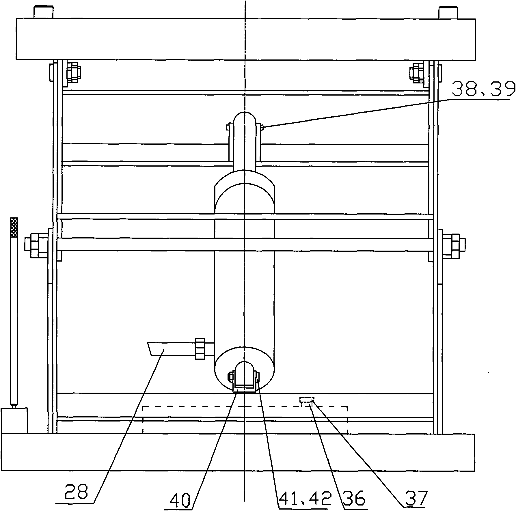 Manual hydraulic lifting table