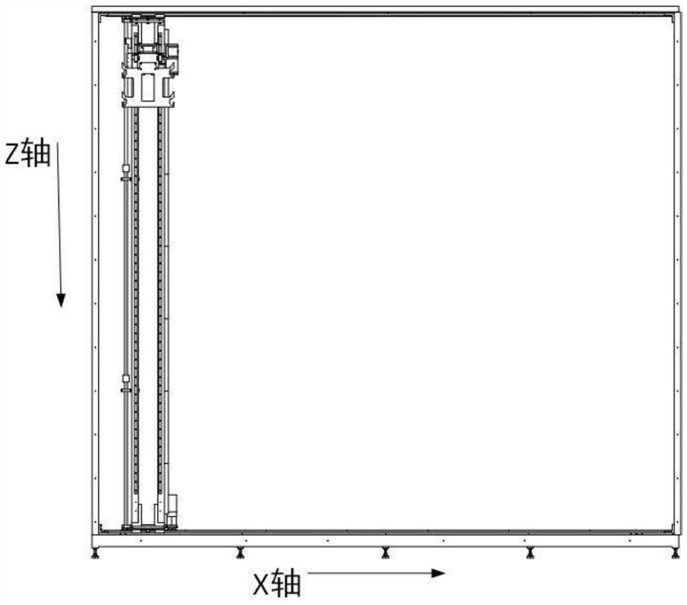 Manipulator moving device and dust removal equipment