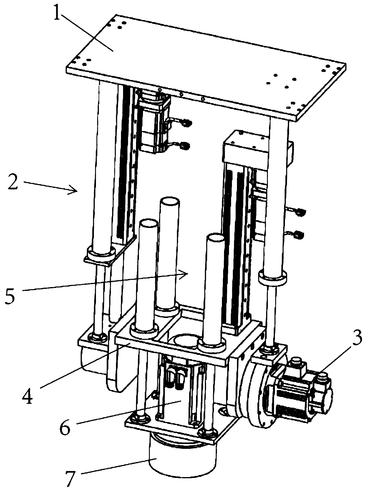 Rail grinding device