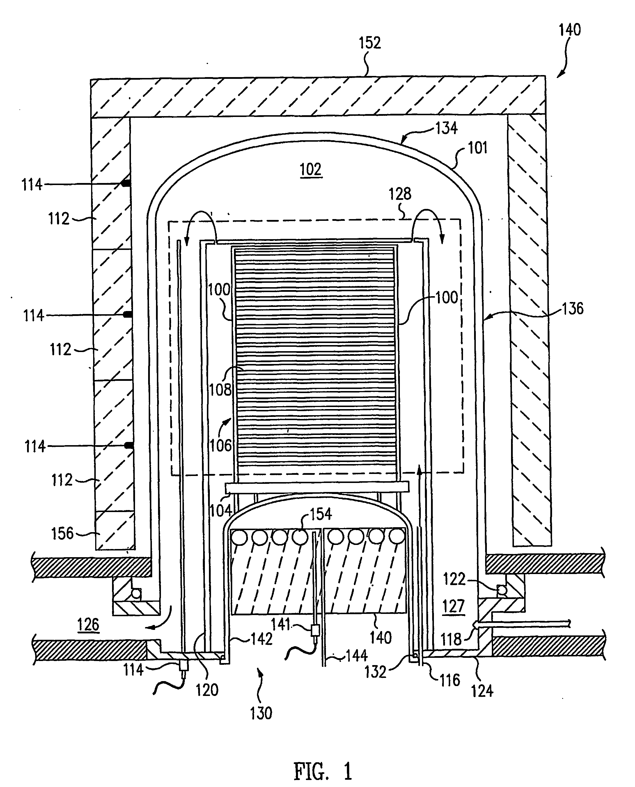 Variable heater element for low to high temperature ranges