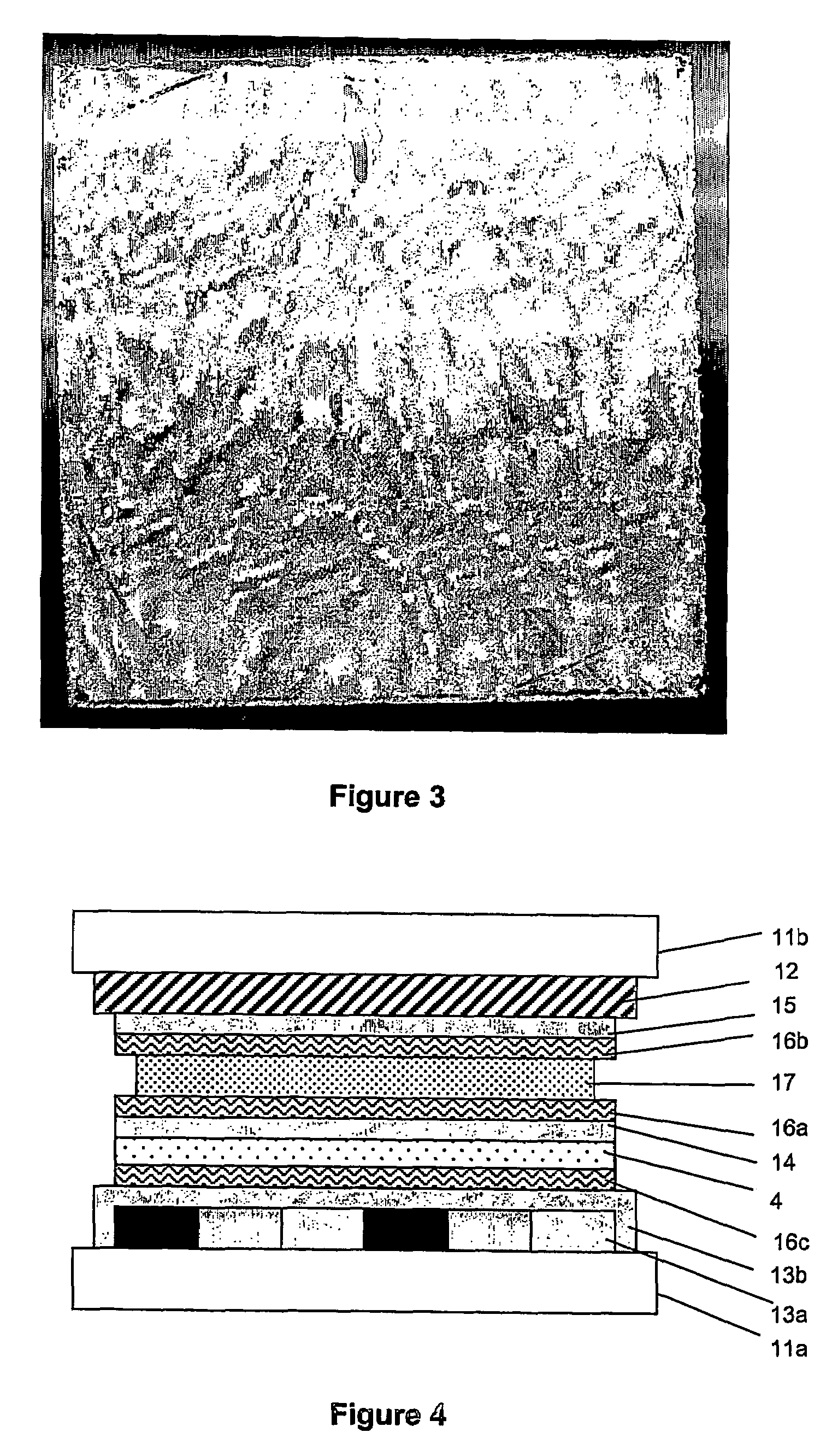 Polymerised liquid crystal film with retardation or orientation pattern