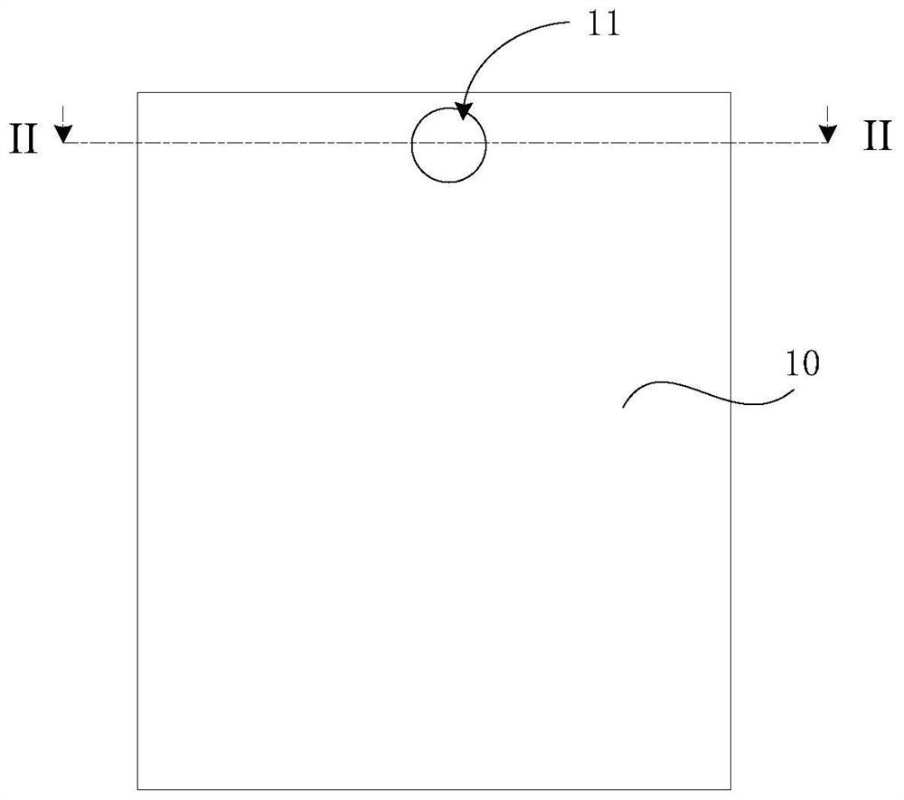 Display screen, manufacturing method thereof and electronic equipment with display screen