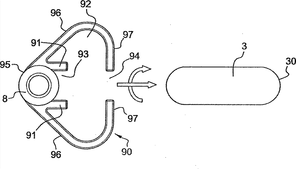 Wiper system for spraying a cleaning and/or deicing fluid from the region of a windscreen wiper
