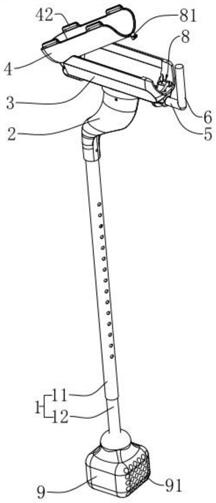 Portable walking stick and using method thereof