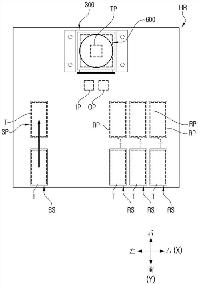 Sorting machine for testing electronic components and pressurizing device thereof