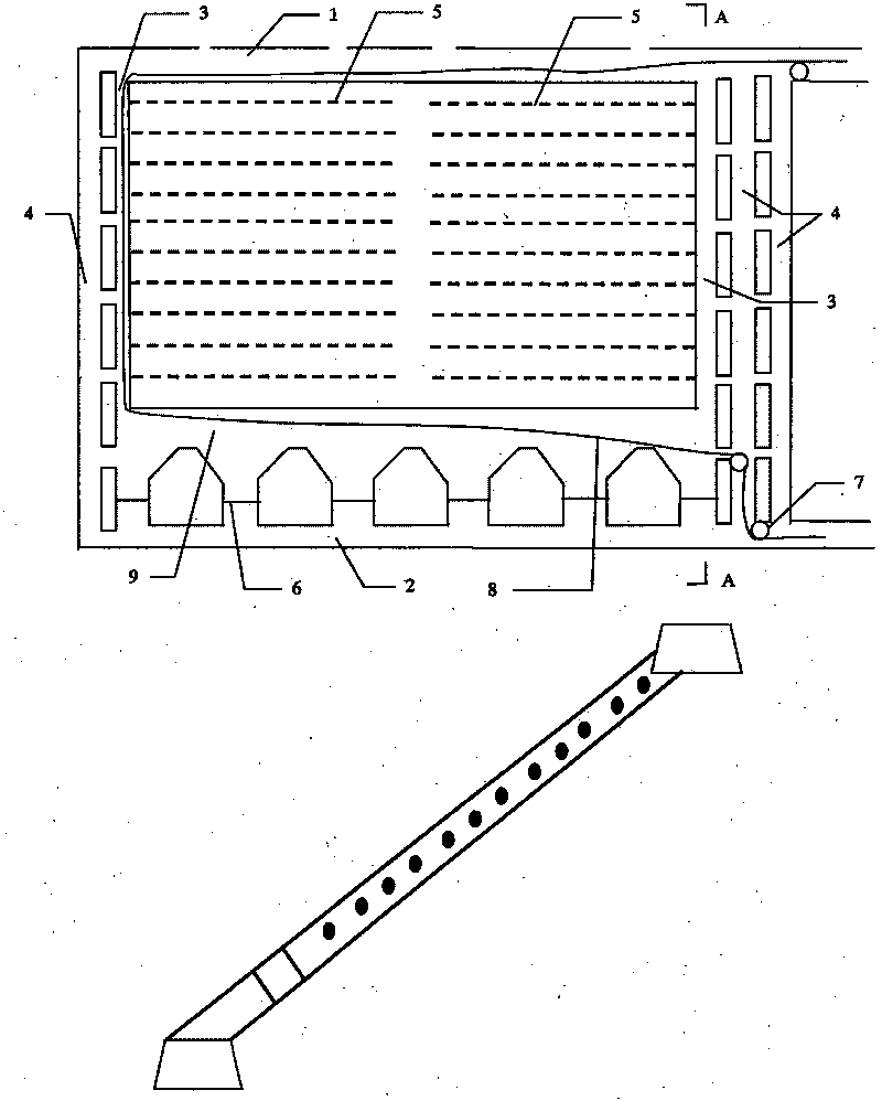 Method for mining coal of steeply inclined thin seam