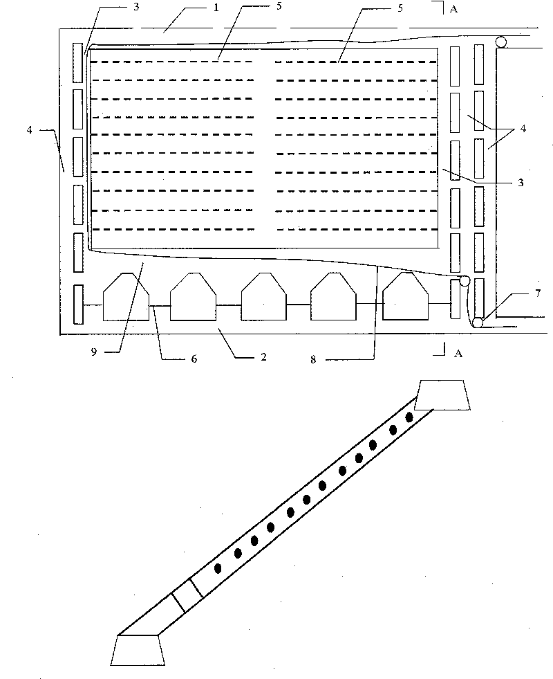 Method for mining coal of steeply inclined thin seam