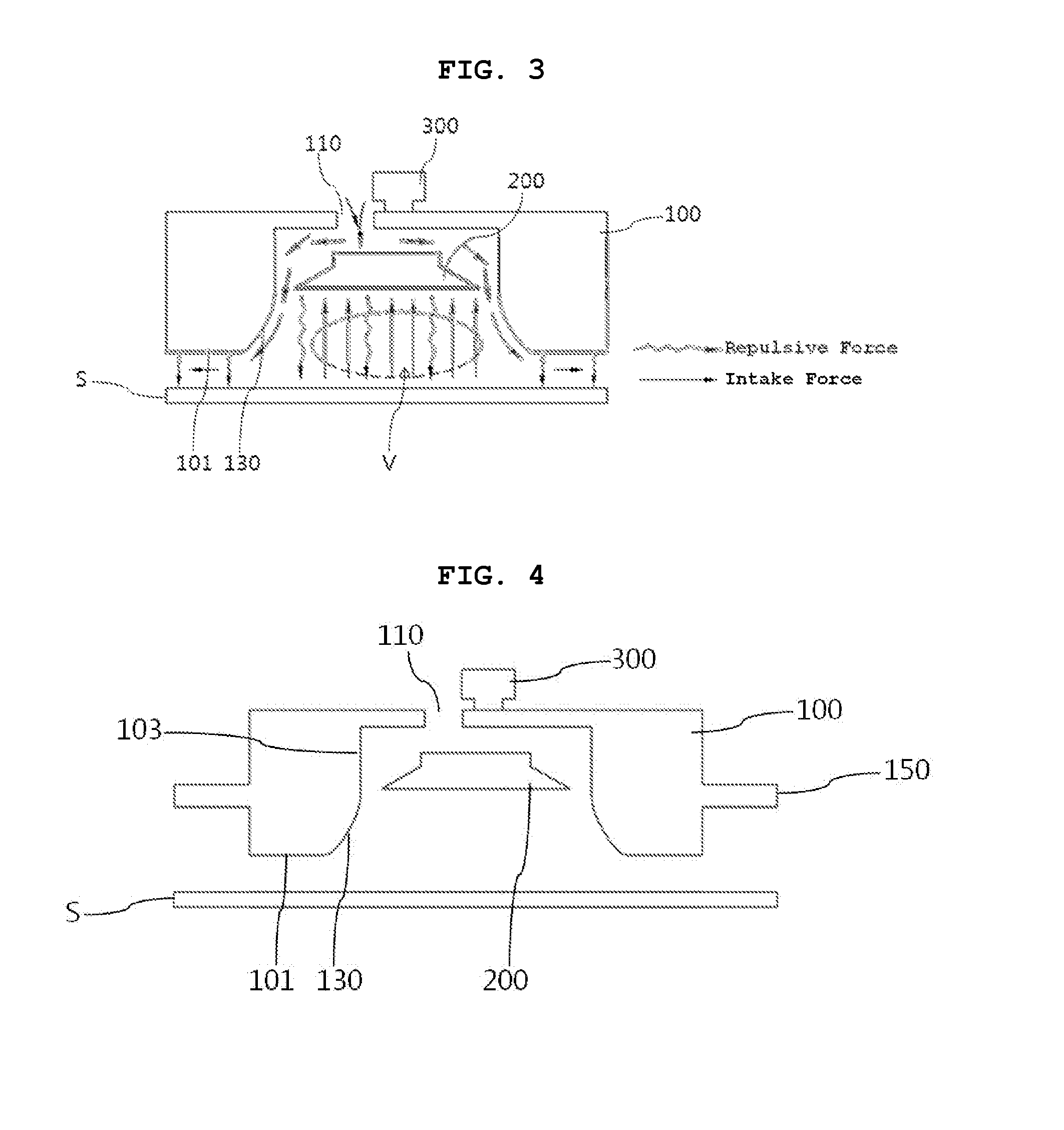Device For Gripping Substrate Without Contact