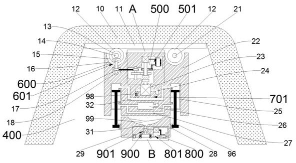 A high-strength cement substrate rapid repair equipment