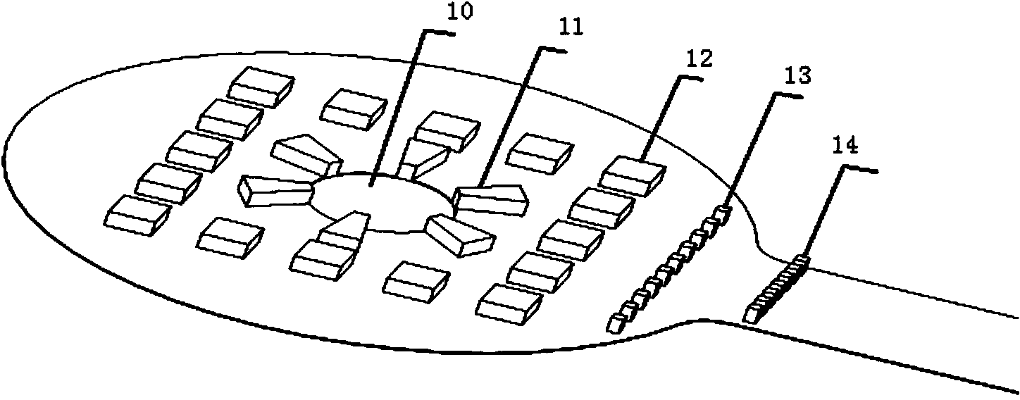 Micro-droplet type PCR (polymerase chain reaction) chip and manufacture method thereof